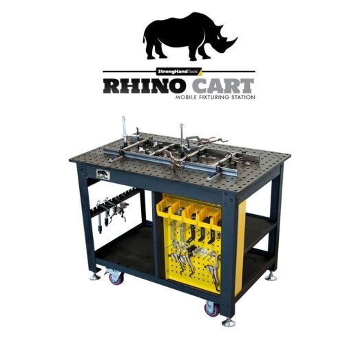 Strong Hand Tools Rhino Cart mobiler Schwei&szlig;tisch 1200 x 750 mm