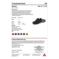 Hase S3 Sicherheitsschuhe MADRID ESD mit Rotor-Verschluss