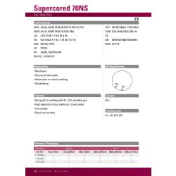 Hyundai SUPERCORED 70NS / T 42 3 M M 3 H5 Metallpulverf&uuml;lldraht