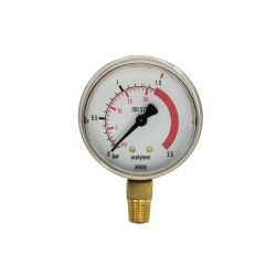 Harris Acetylen Arbeitsdruck Manometer Ø 63 mm,...