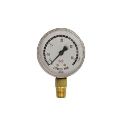 Harris Argon/CO2 Mengenanzeige Manometer Ø 63 mm,...